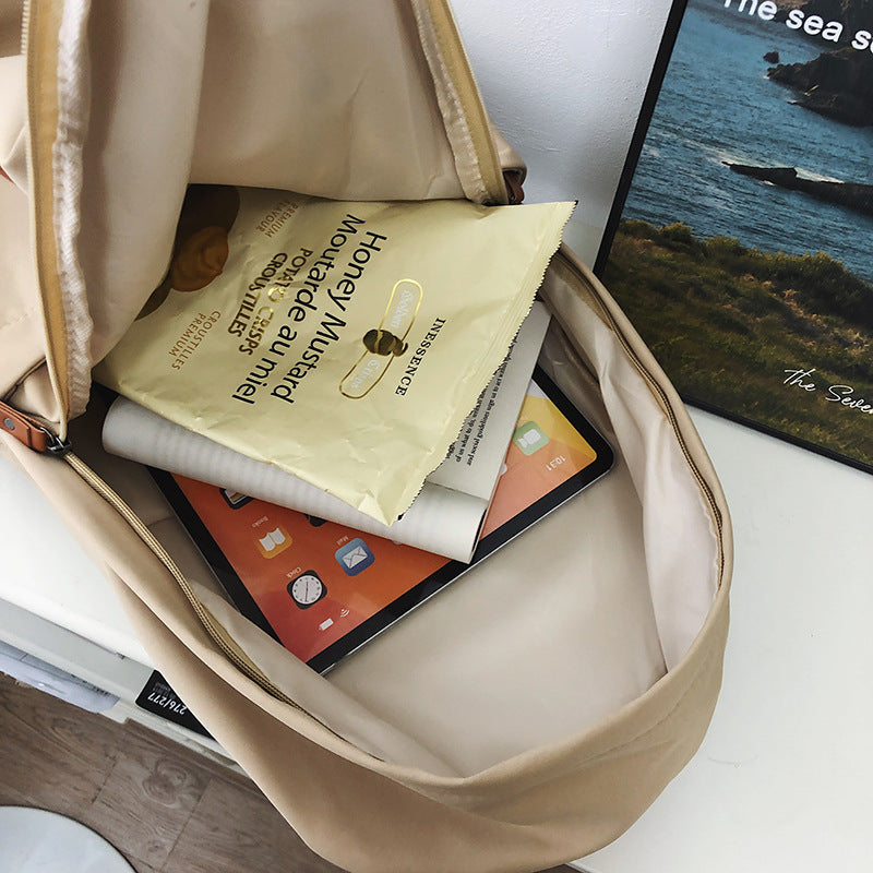 14 Inch Laptop Backpack Nylon Travel Daypack Large Capacity