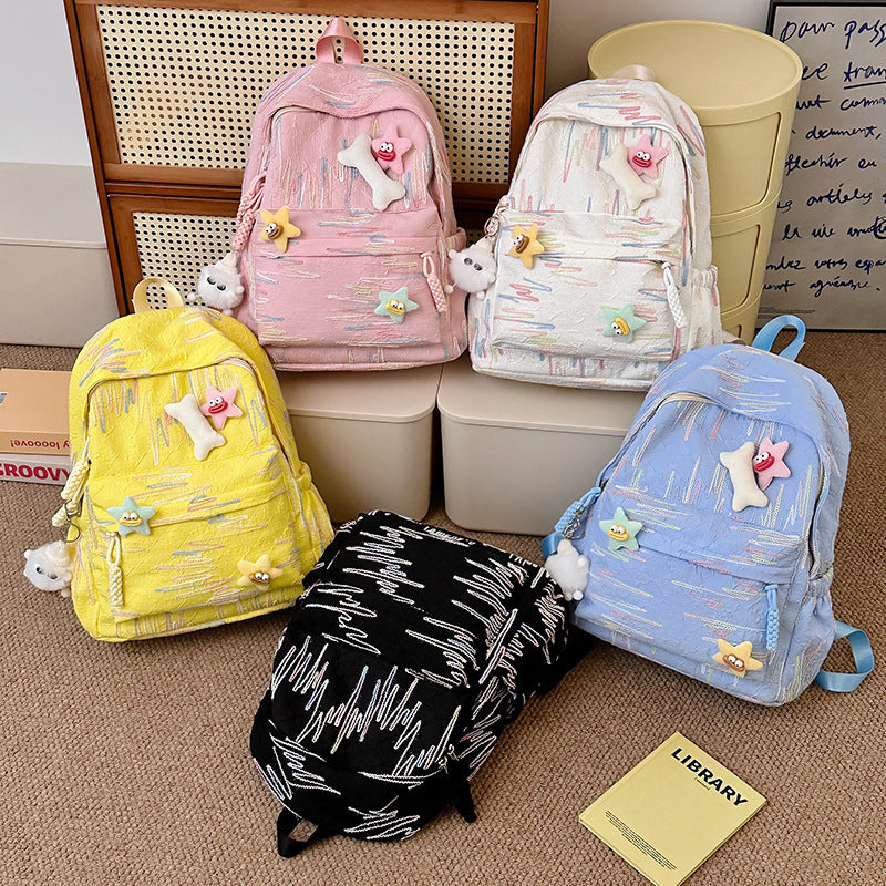 15 Inch Laptop Backpack PVC Casual Travel Daypack